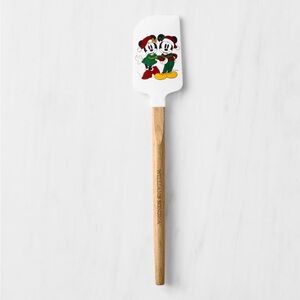 Williams Sonoma Mickey & Minnie Holiday Silicone Wood
Spatula NWOT